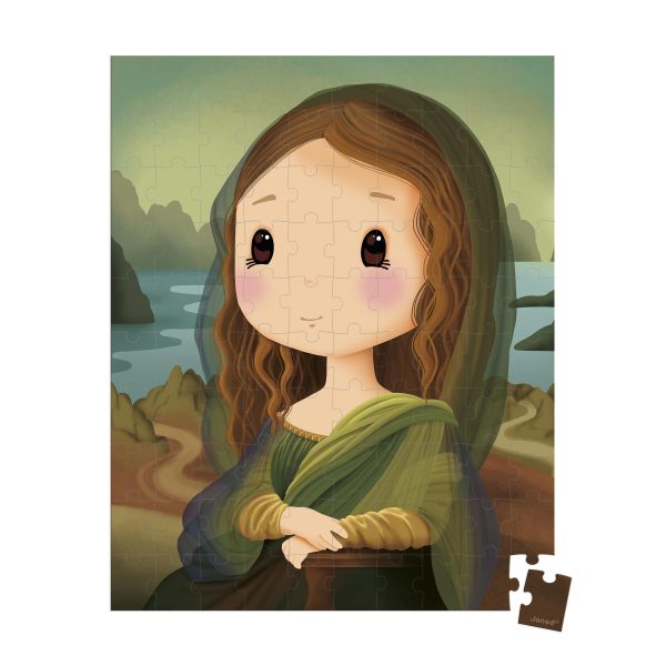 Janod Puzzel - Geinspireerd door Leonardo Da Vinci - Afbeelding 2
