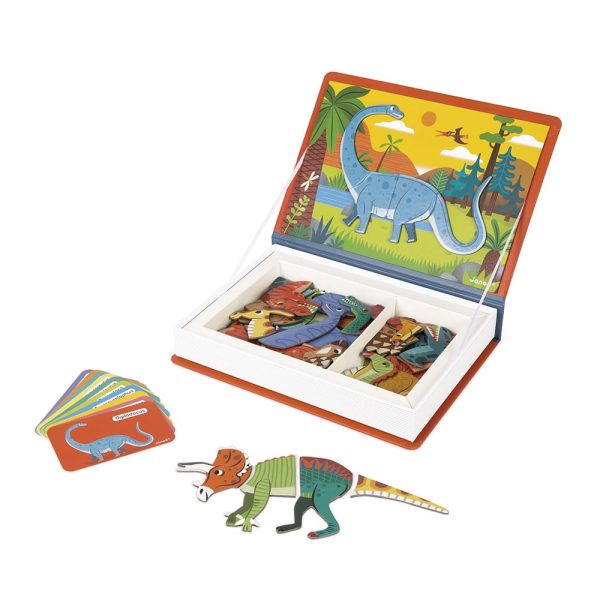 Janod Magnetibook - Dinosaurus