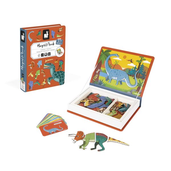 Janod Magnetibook - Dinosaurus - Afbeelding 6