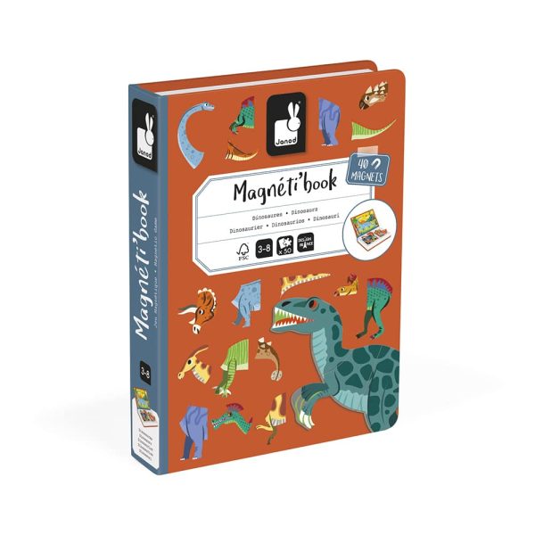 Janod Magnetibook - Dinosaurus - Afbeelding 2