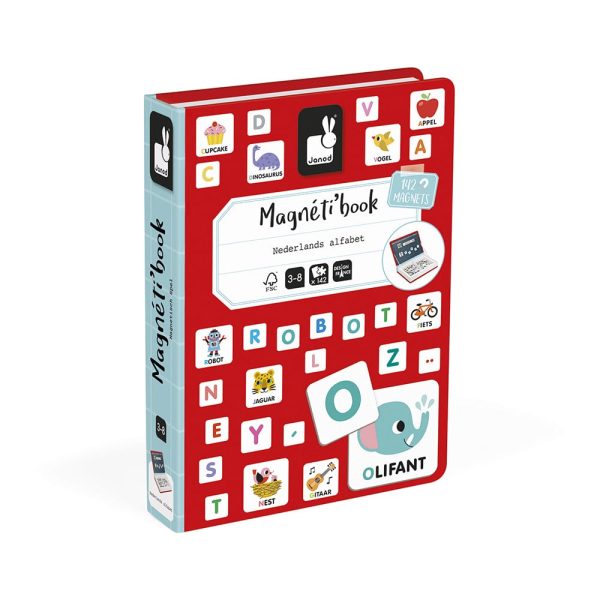 Janod Magnetibook - Alfabet Nederlandstalig! - Afbeelding 2