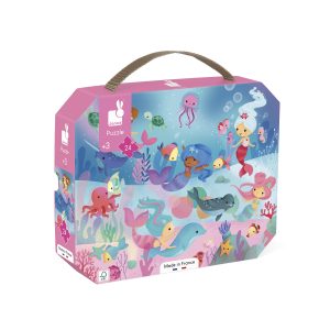 Janod - Puzzelkoffer Zeemeerminnen