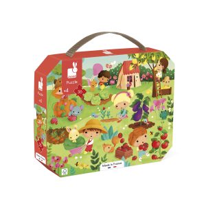 Janod – Puzzelkoffer Tuin