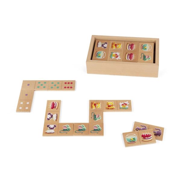 Janod Spel - Domino eerste woordjes
