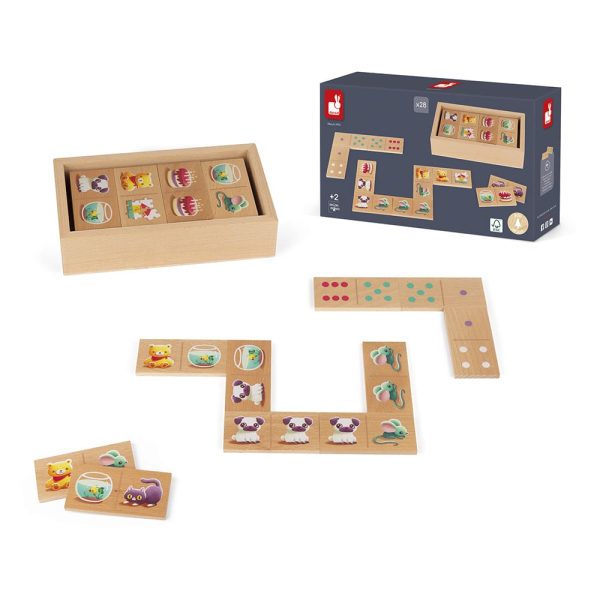 Janod Spel - Domino eerste woordjes - Afbeelding 8