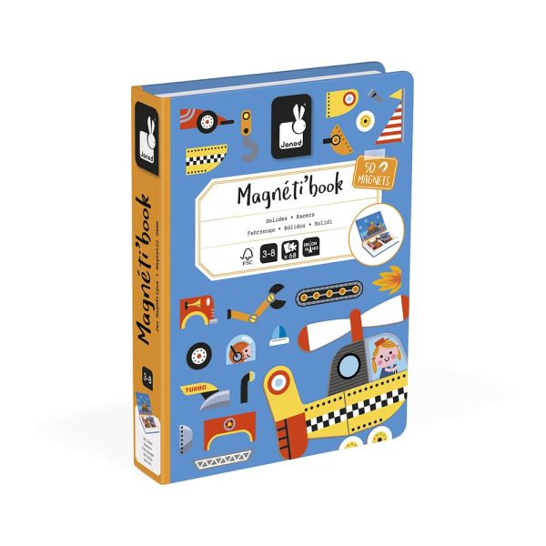 Janod Magnetibook - Racers - Afbeelding 2