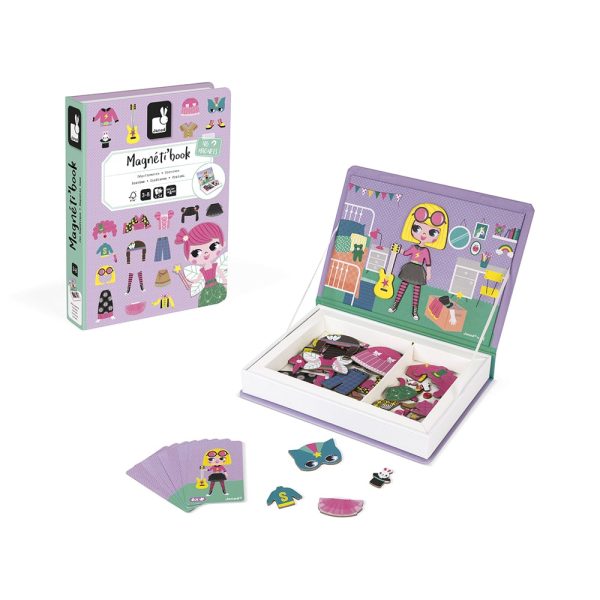 Janod Magnetibook - Verkleedfeest meisjes - Afbeelding 7