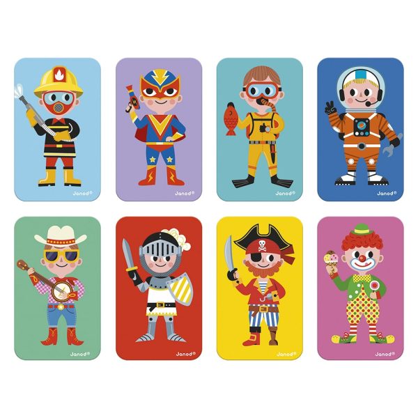 Janod Magnetibook – Verkleedfeest jongens - Afbeelding 3