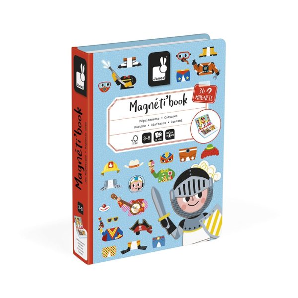 Janod Magnetibook – Verkleedfeest jongens - Afbeelding 2