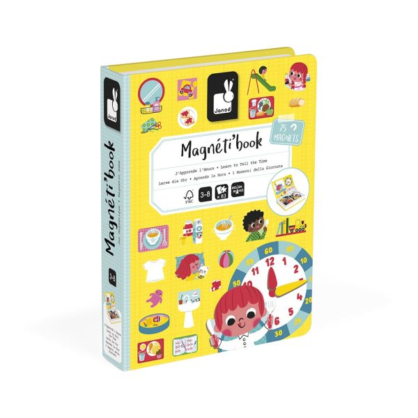 Janod Magnetibook - Klok kijken - Afbeelding 2