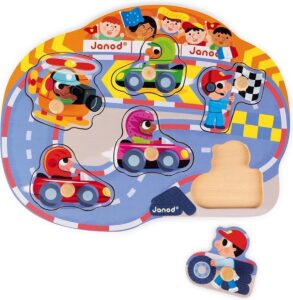 Knoppuzzel raceautos