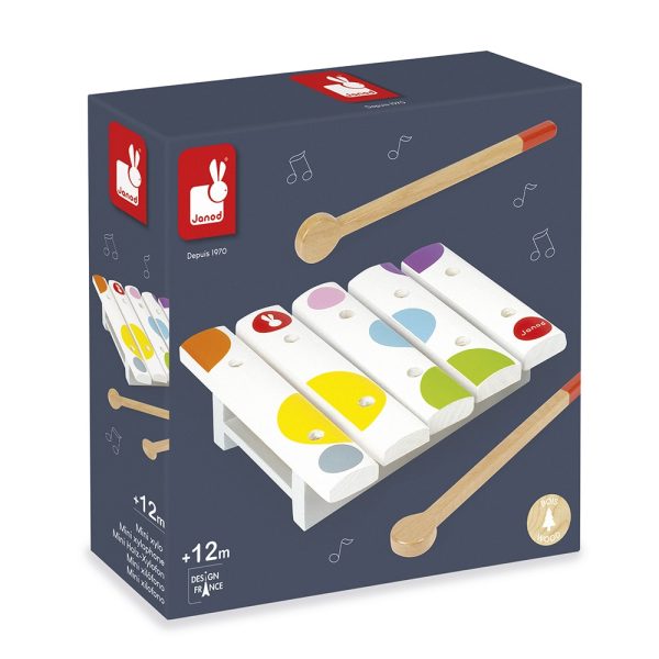 Janod Confetti - Xylofoon hout mini - Afbeelding 2