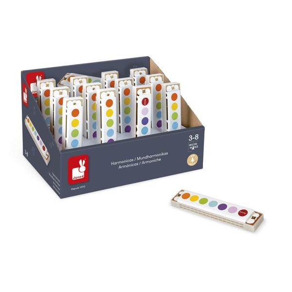Janod Confetti - Mondharmonica - Afbeelding 2