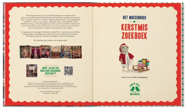 Het Muizenhuis: Kerstmis zoekboek. 3+ - Afbeelding 5