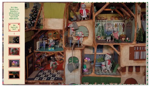 Het Muizenhuis: Kerstmis zoekboek. 3+ - Afbeelding 3