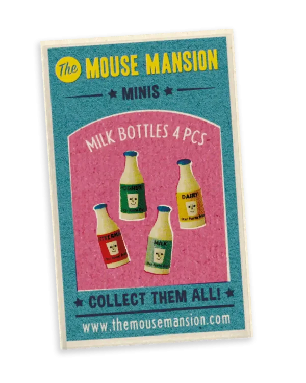Het Muizenhuis mini's - melkflessen