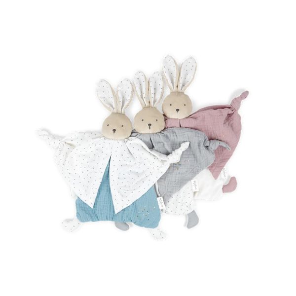Kaloo Bio Cotton - Doudou konijn roze - Afbeelding 6