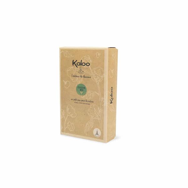 Kaloo Bio Cotton - Doudou konijn blauw - Afbeelding 3