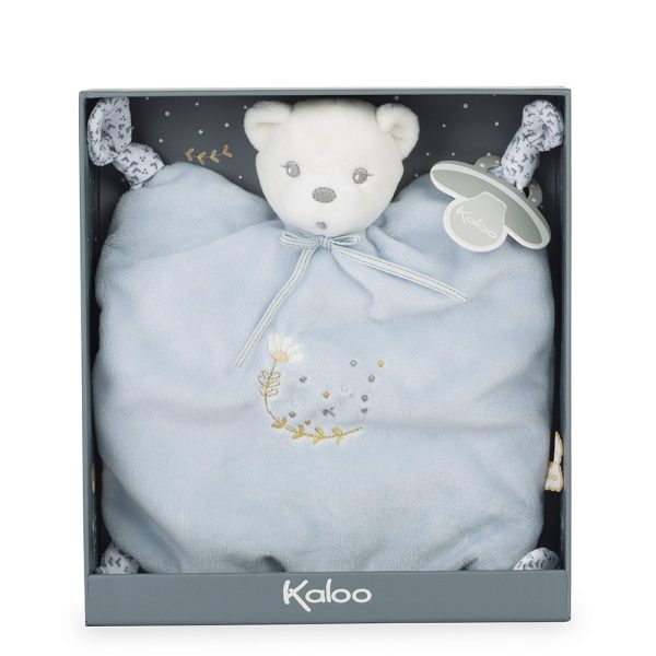Kaloo Perle - Doudou beer blauw - Afbeelding 3