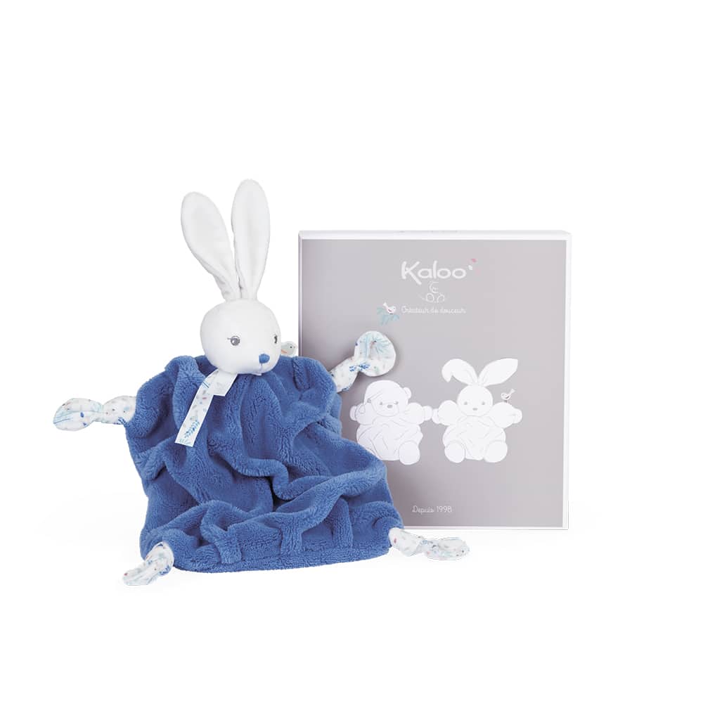 Kaloo Plume - Doudou Konijn Blauw