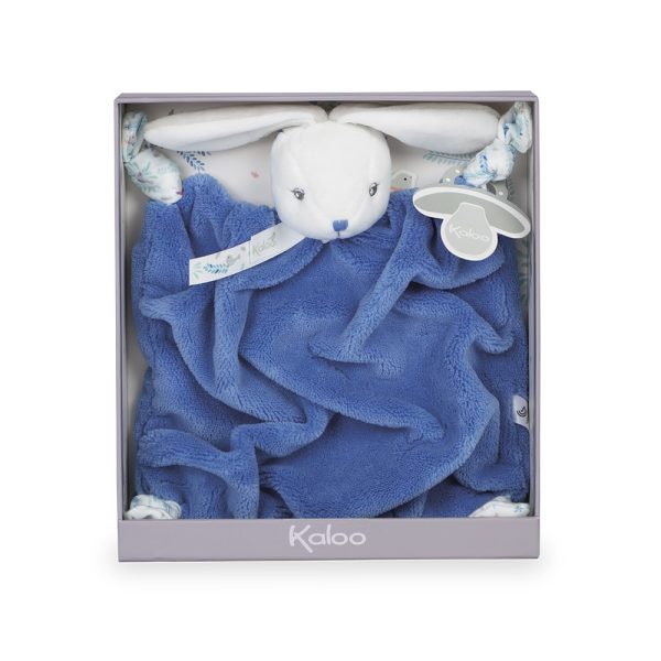 Kaloo Plume - Doudou Konijn Blauw - Afbeelding 3