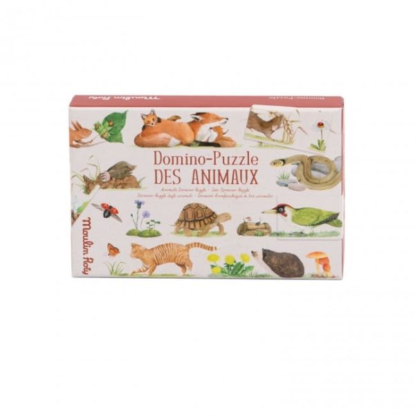 Dieren Domino Puzzel Le jardin du moulin