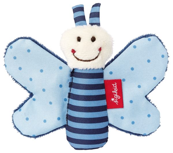 Sigikid, ritselende vlinder blauw