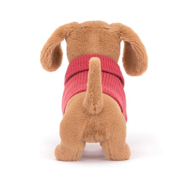 Sweater Sausage Dog Pink - Afbeelding 3