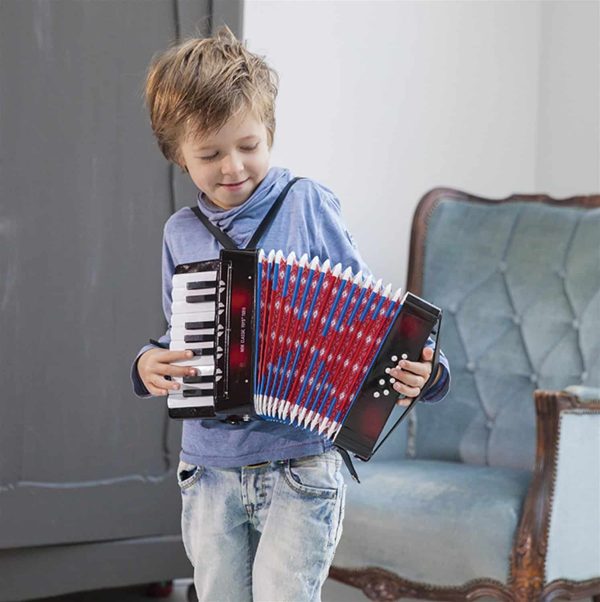 Accordeon-Zwart-met-Muziekboek - Afbeelding 4