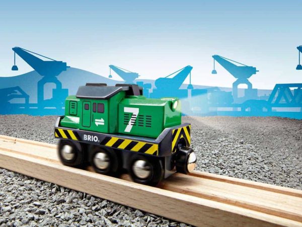 Locomotief voor goederentrein op batterijen - Afbeelding 4