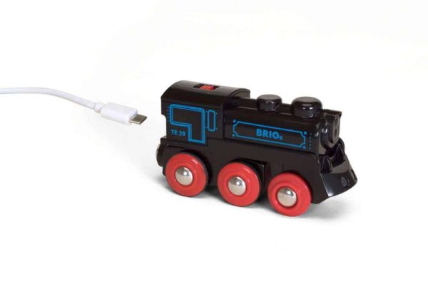Oplaadbare locomotief met mini USB- kabel - Afbeelding 2