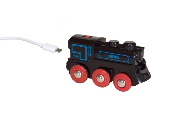 Oplaadbare locomotief met mini USB- kabel - Afbeelding 4