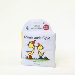 Gonnie zoekt Gijsje, stoffen boekje.