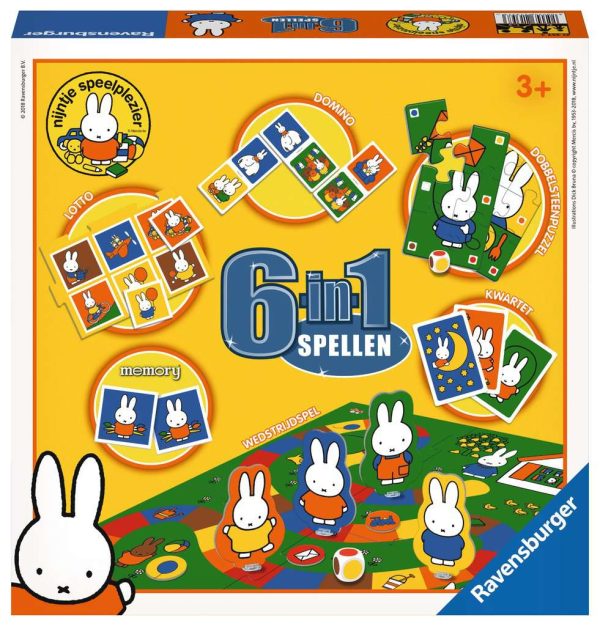 Nijntje 6-in-1 spellen
