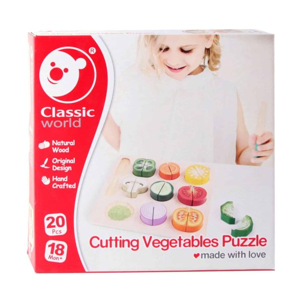 Classic World Houten Snijgroente, 20dlg. - Afbeelding 2