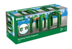 Groene spoorbrug pijlers / Stacking Track Supports