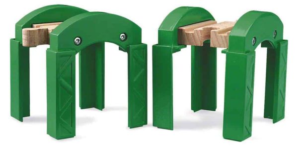 Groene spoorbrug pijlers / Stacking Track Supports - Afbeelding 2