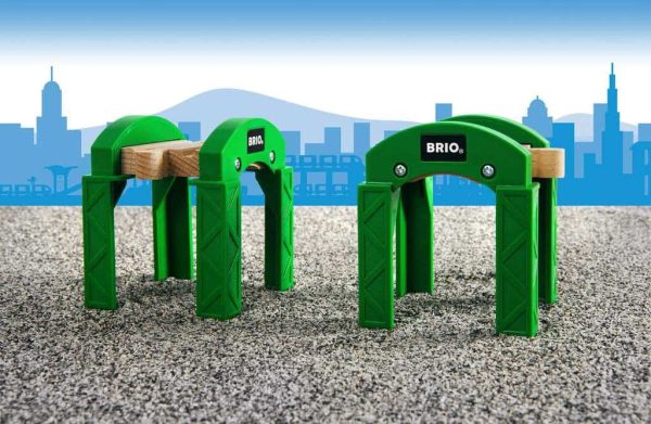 Groene spoorbrug pijlers / Stacking Track Supports - Afbeelding 4