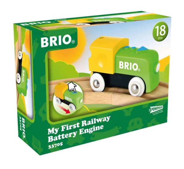 Mijn eerste locomotief op batterijen