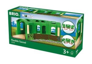 Groene flexibele tunnel
