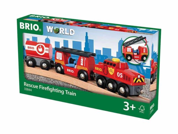 Trein van de brandweer