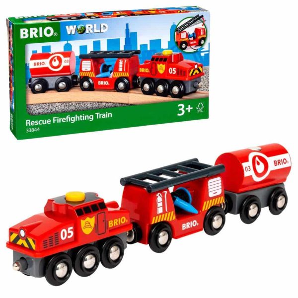 Trein van de brandweer - Afbeelding 4