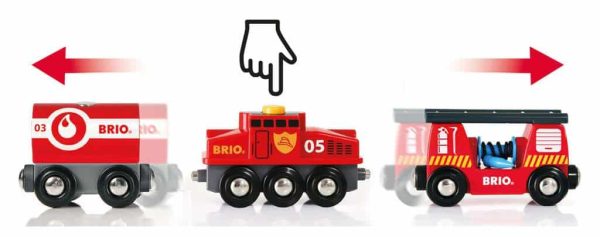 Trein van de brandweer - Afbeelding 7
