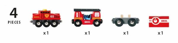 Trein van de brandweer - Afbeelding 8