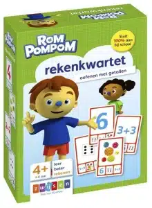 Rompompom rekenkwartet 4+