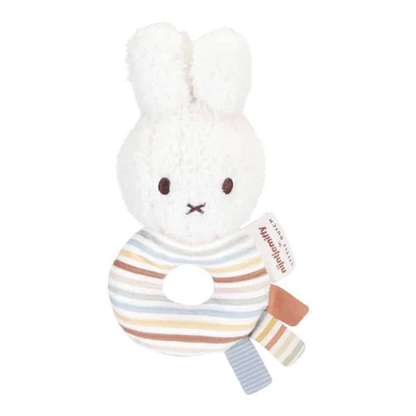 Nijntje x Little Dutch Vintage Sunny Stripes rammelaar
