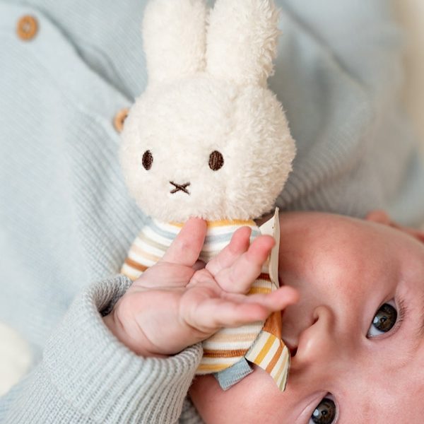 Nijntje x Little Dutch Vintage Sunny Stripes rammelaar - Afbeelding 3