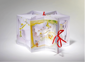 De Kleine Prins Een carousel boek.