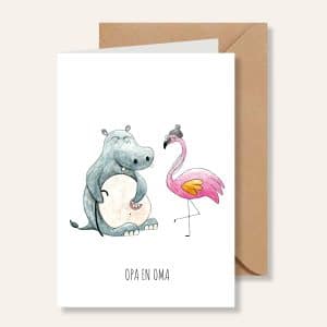 Kaartje – Opa & oma