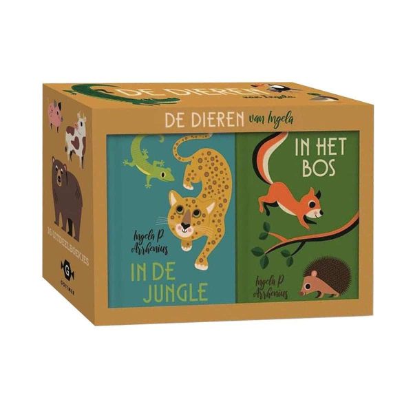 Uitdeelboekjes, Dieren van Ingela. 1+